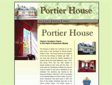 Tablet Screenshot of portierhouse.org